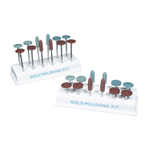 Shofu Gold Polishing Kit Ca/Hp Finishing & Polishing of Metal Alloy