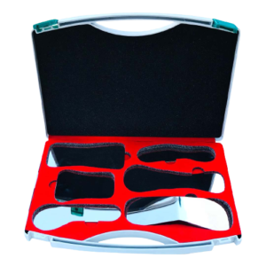 Waldent Photographic Mirror Stainless Steel Set of 6 Photographic Mirrors