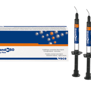 Voco GrandioSO Heavy Flow - Syringe 2g Flowable universal nano-hybrid restorative material – highly viscous